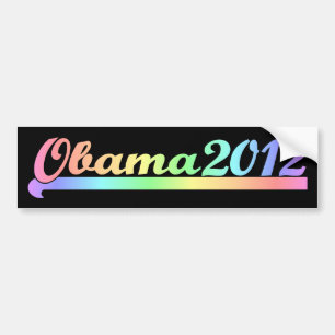 Autocollant De Voiture Obama 2012