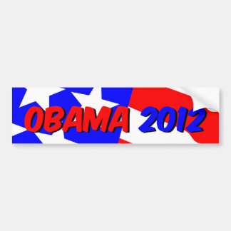 Autocollant De Voiture Obama 2012