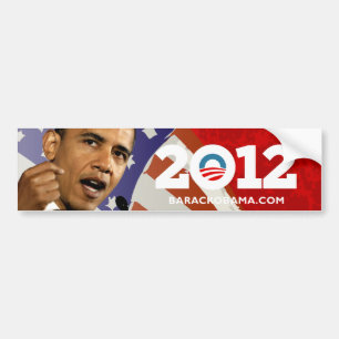 Autocollant De Voiture Obama 2012