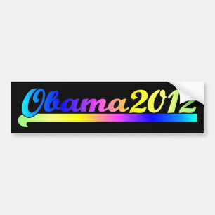 Autocollant De Voiture Obama 2012
