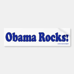 Autocollant De Voiture Obama bascule Bumpersticker