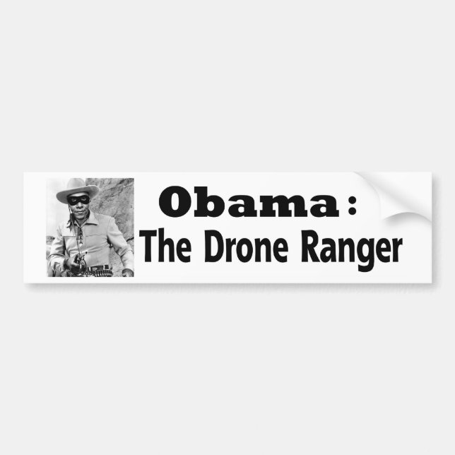 Autocollant De Voiture Obama : La garde forestière de bourdon (Devant)