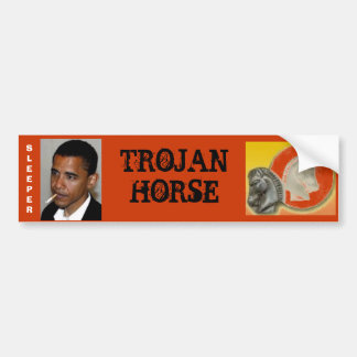 Autocollant De Voiture Obama, le Trojan Horse