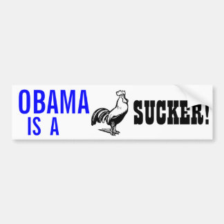 Autocollant De Voiture Obama suce ! !