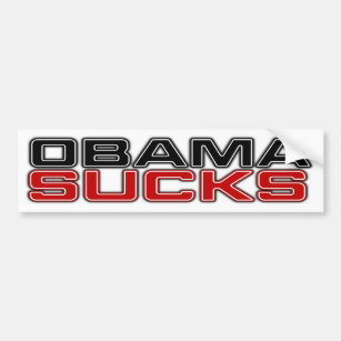 Autocollant De Voiture Obama suce