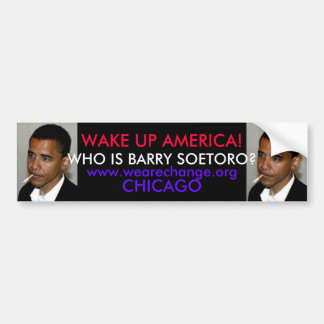 AUTOCOLLANT DE VOITURE OBAMABUMPERSTICKERS