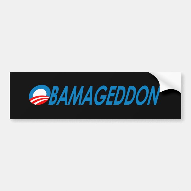 Autocollant De Voiture Obamageddon (Devant)