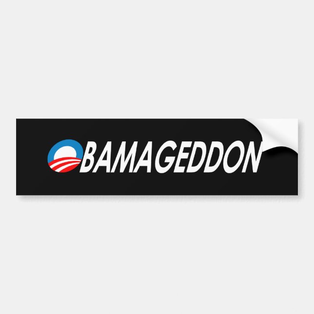 Autocollant De Voiture Obamageddon 2 (Devant)