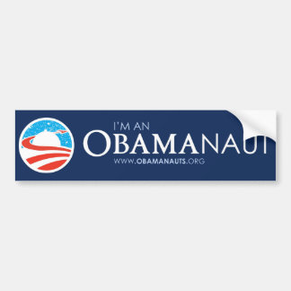 Autocollant De Voiture Obamanauts - adhésif pour pare-chocs