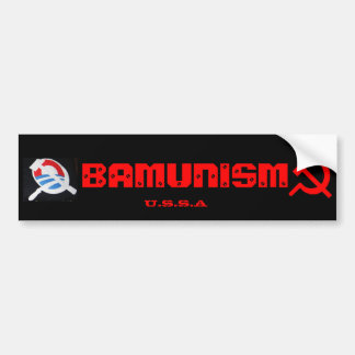 Autocollant De Voiture Obamunism