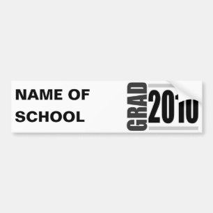 Autocollant De Voiture Obtention du diplôme 2010