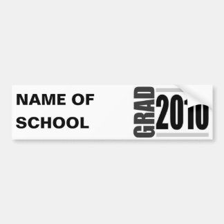 Autocollant De Voiture Obtention du diplôme 2010