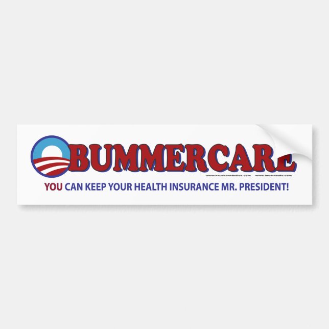 Autocollant De Voiture Obummercare (Devant)