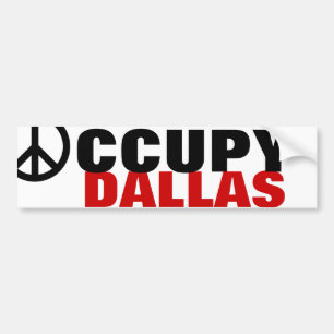 AUTOCOLLANT DE VOITURE OCCUPER DALLAS