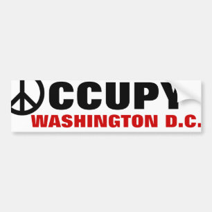 AUTOCOLLANT DE VOITURE OCCUPEZ DC DE WASHINGTON