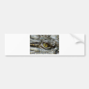 Autocollant De Voiture œil de crocodile visage animal personnalisé diy