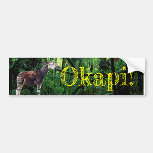 Autocollant De Voiture Okapi
