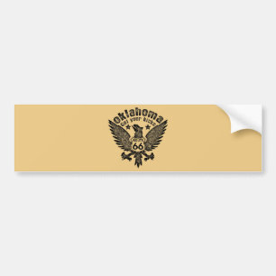 Autocollant De Voiture Oklahoma Trouvez Vos Kicks Route 66