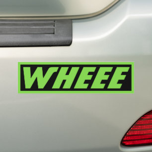 Autocollant De Voiture Ooh la la Noir Vert