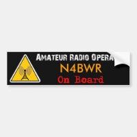 Opérateur radio amateur à bord