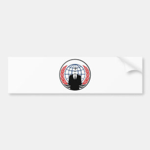 Autocollant De Voiture ops #anonymous