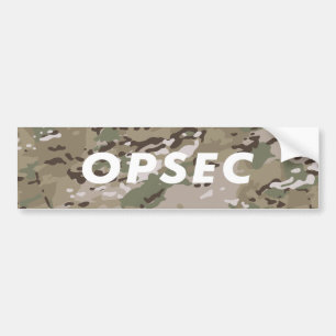 Autocollant De Voiture OPSEC - Operations Security
