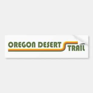 Autocollant De Voiture Oregon Desert Trail