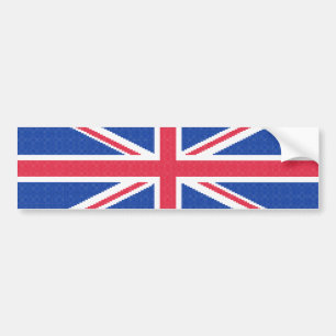 Autocollant De Voiture Original cross-stitch design Union Jack