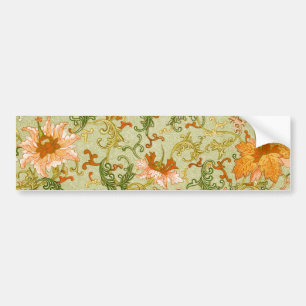 Autocollant De Voiture Ornement chinois vintage Jones Flowers