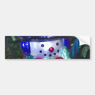 Autocollant De Voiture Ornement de Snowman