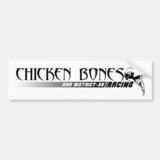 Autocollant De Voiture Os de poulet emballant l'adhésif pour pare-chocs