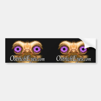 Autocollant De Voiture OstrichFace double BumperSticker