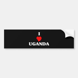 AUTOCOLLANT DE VOITURE OUGANDA