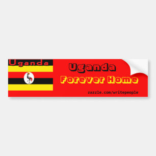 Autocollant De Voiture Ouganda