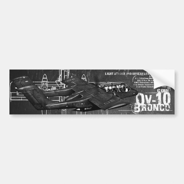 Autocollant De Voiture OV-10 Bronco (Devant)