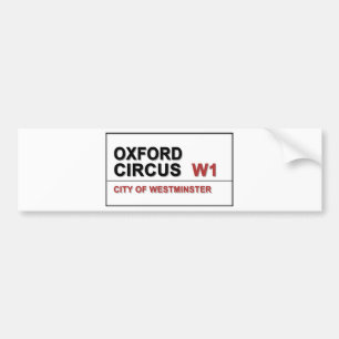 Autocollant De Voiture Oxford Circus