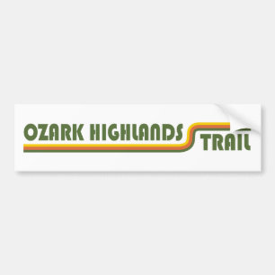 Autocollant De Voiture Ozark Highlands Trail Arkansas