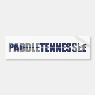 Autocollant De Voiture Paddle Tennessee Kayaking