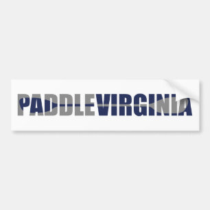 Autocollant De Voiture Paddle Virginia Kayaking