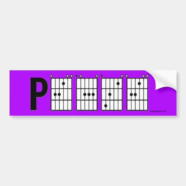 Autocollant De Voiture paix (Devant)