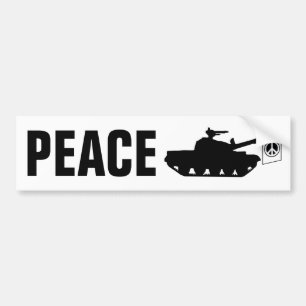 Autocollant De Voiture Paix du monde !