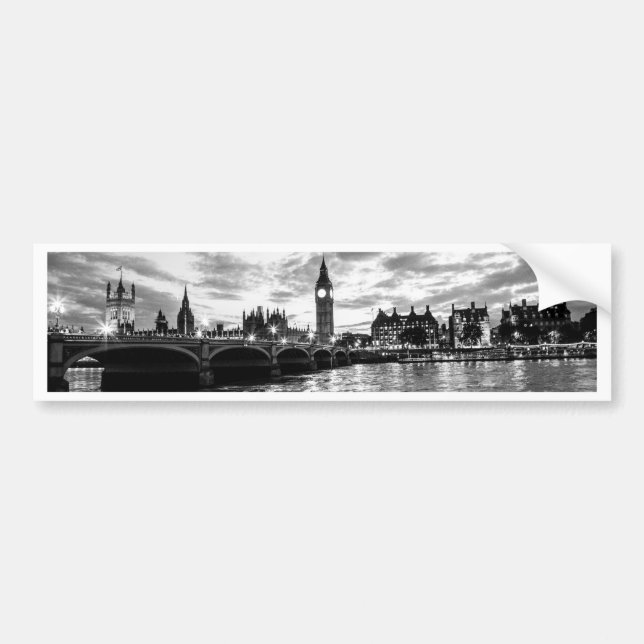 Autocollant De Voiture Palais Big Ben de Westminster (Devant)