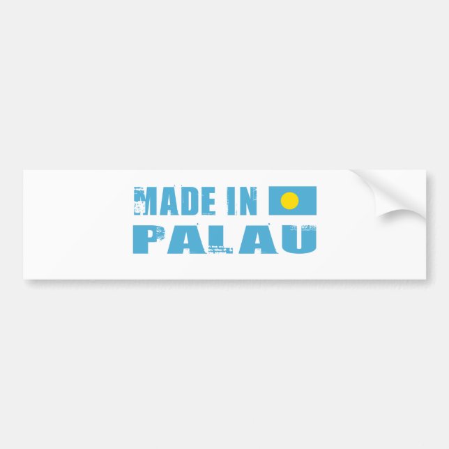 AUTOCOLLANT DE VOITURE PALAU (Devant)