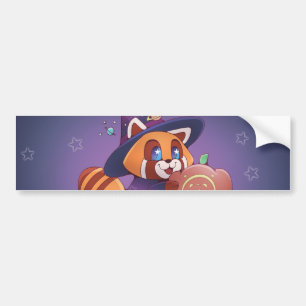 Autocollant De Voiture Panda espace Halloween