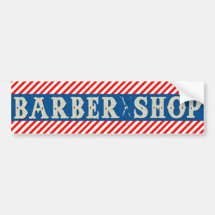 Autocollant De Voiture Panneau Barbershop