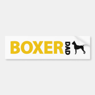Autocollant De Voiture Papa de boxeur