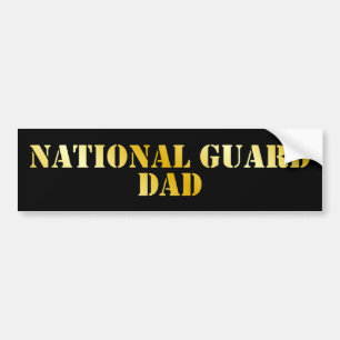 Autocollant De Voiture Papa de garde nationale