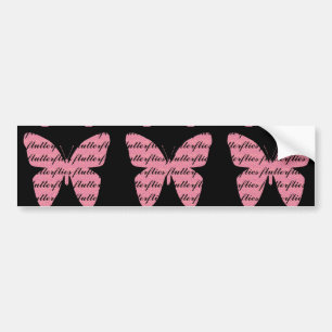 Autocollant De Voiture Papillon de Flutterfly