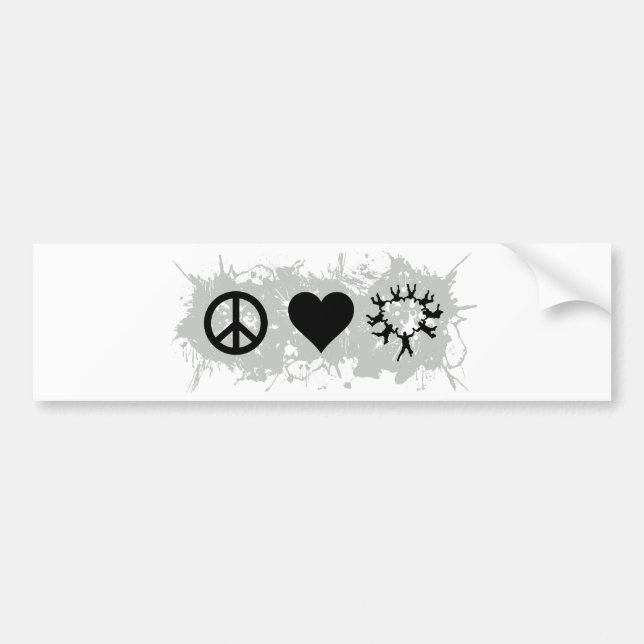 Autocollant De Voiture Parachutisme 2 (Devant)