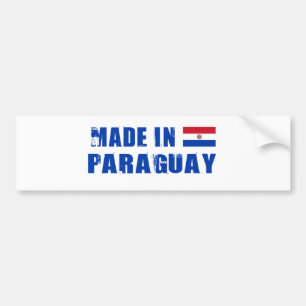 AUTOCOLLANT DE VOITURE PARAGUAY